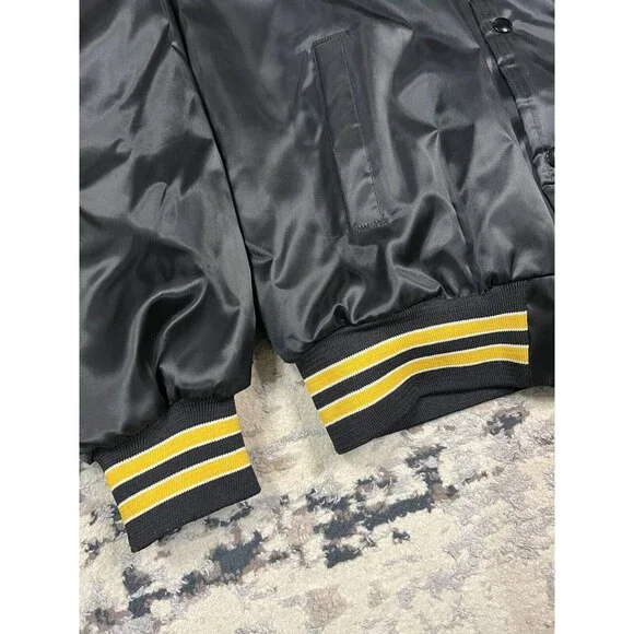 Vintage 70-80s ISU Iowa State Cyclones Locker Line Satin Jacket Size XL NWT Rare - Picture 13 of 14